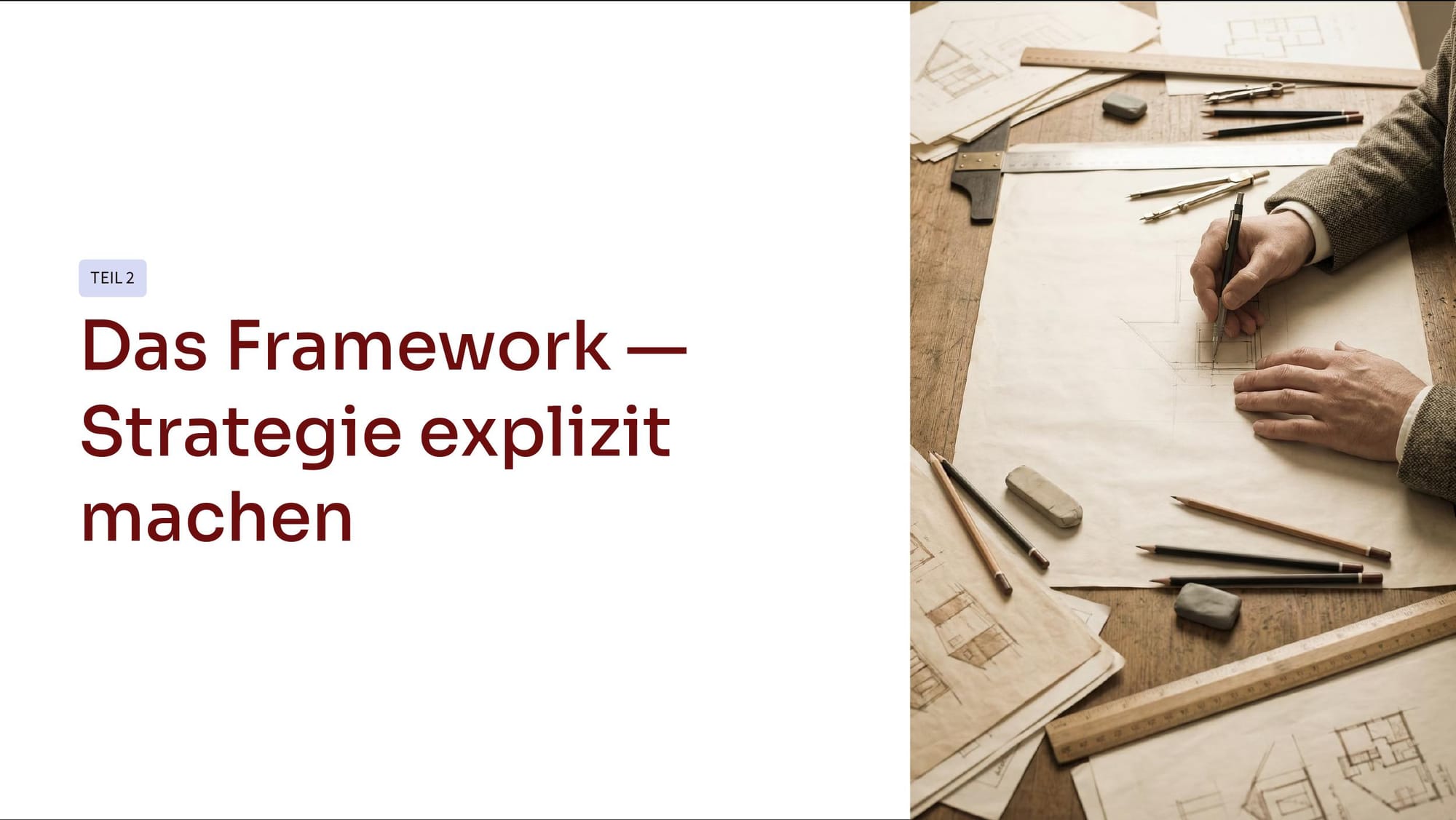 Präsentationsfolie 3: Strategie ist Führung