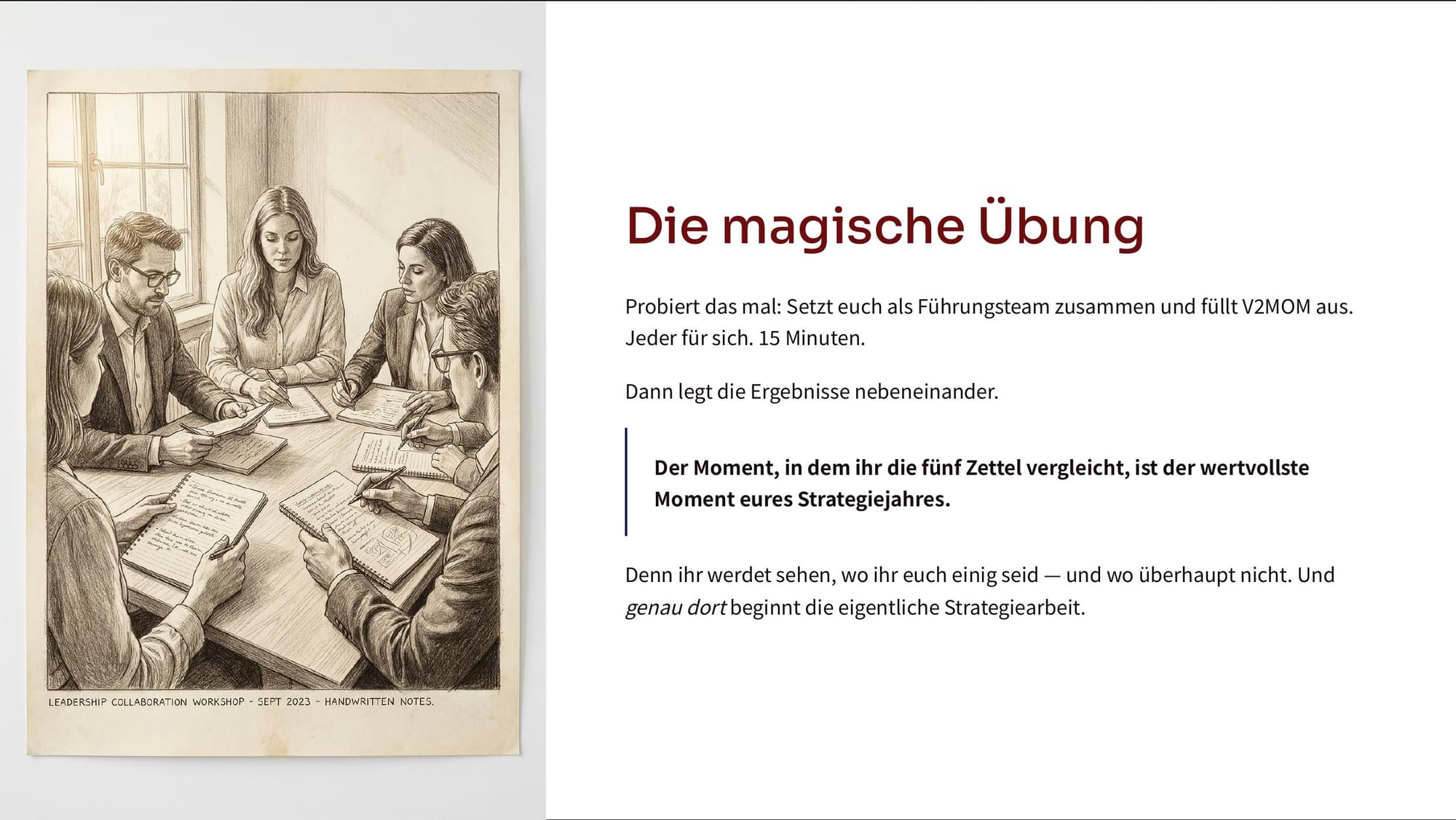 Präsentationsfolie 4: Strategie ist Führung