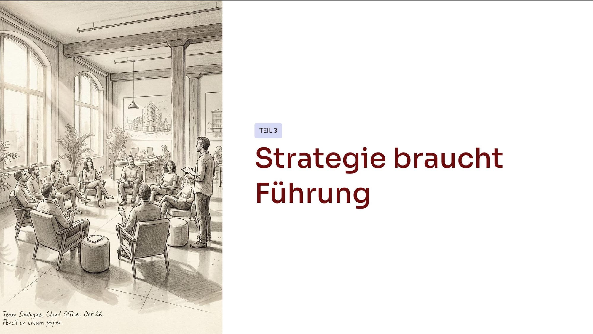 Präsentationsfolie 5: Strategie ist Führung