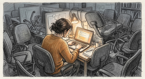 Ihre besten Leute arbeiten bei 25%. Nicht wegen Fähigkeit. Wegen Overhead.